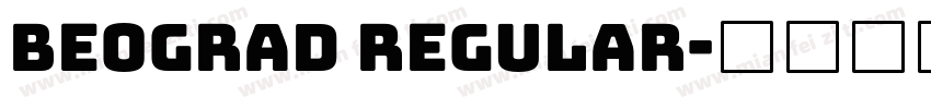 Beograd Regular字体转换